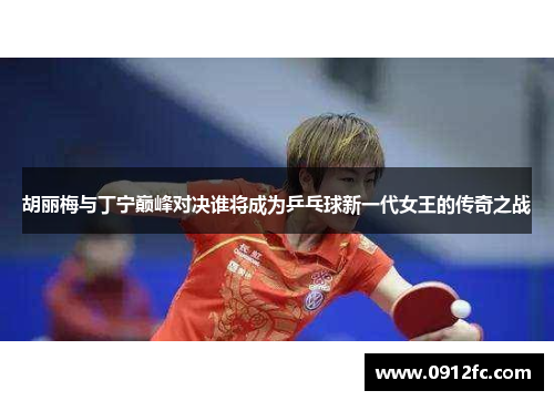 胡丽梅与丁宁巅峰对决谁将成为乒乓球新一代女王的传奇之战