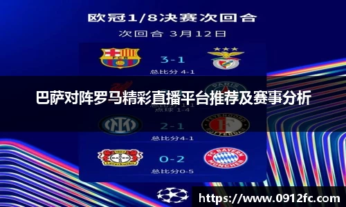 beats365巴萨对阵罗马精彩直播平台推荐及赛事分析